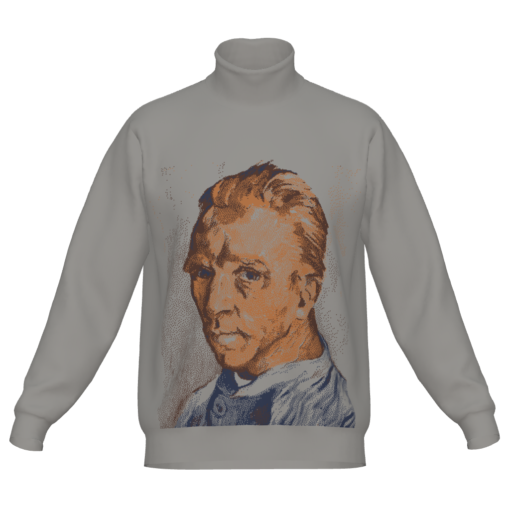 VAN GOGH Unisex Turtle Neck Sweater