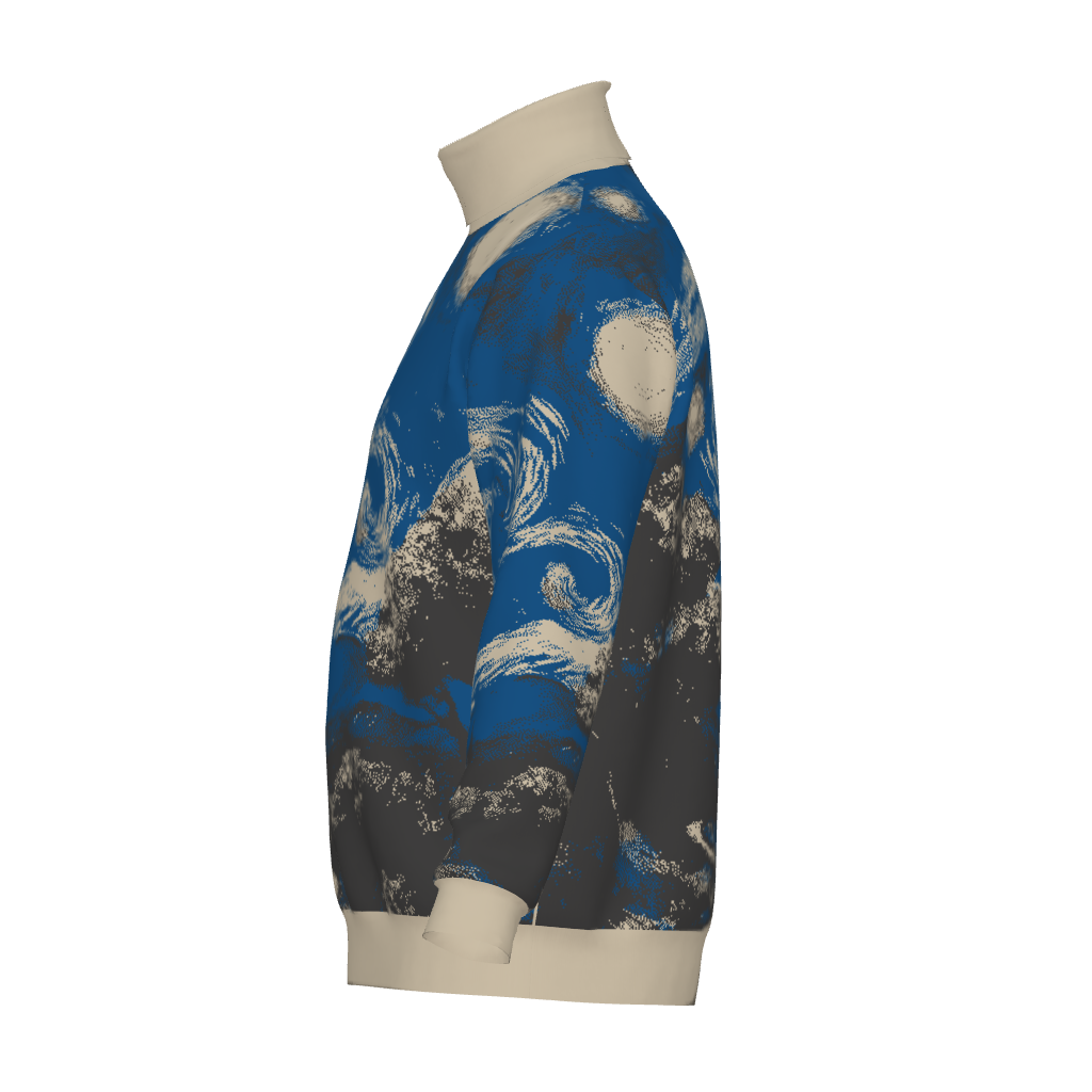 Van Gogh Unisex Turtle Neck Sweater
