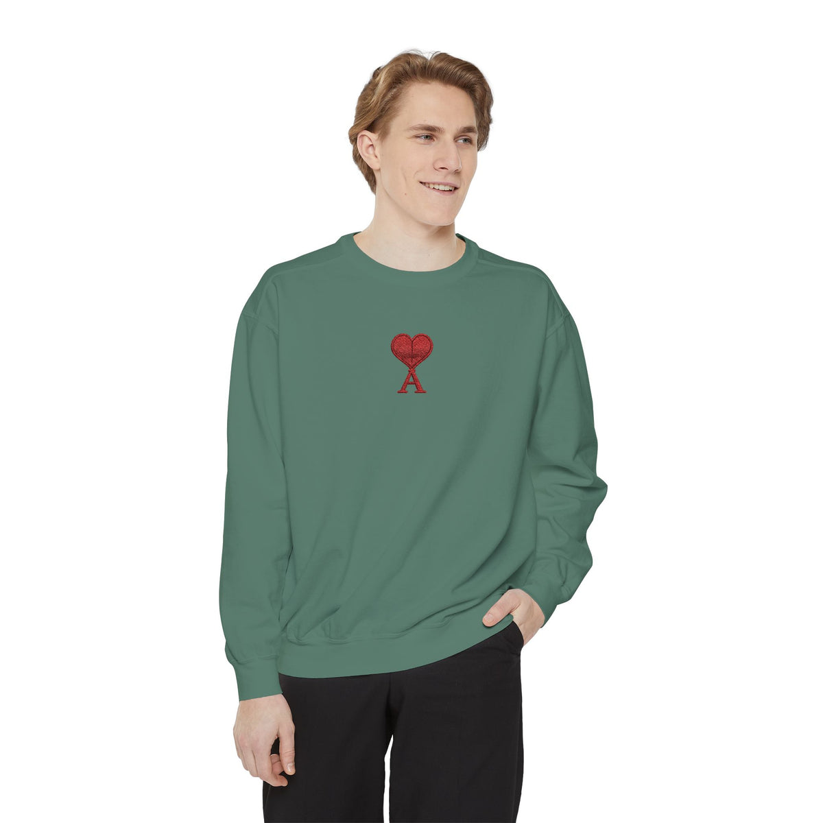 AMOUR crewneck sweater