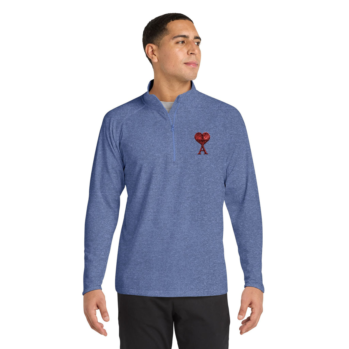 AMOUR Quarter-Zip Pullover