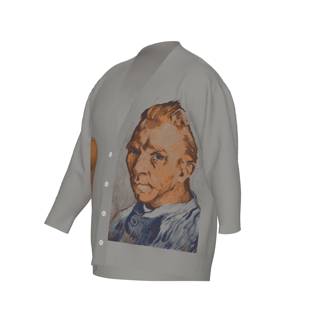 van gogh Unisex Plus Size Cardigan