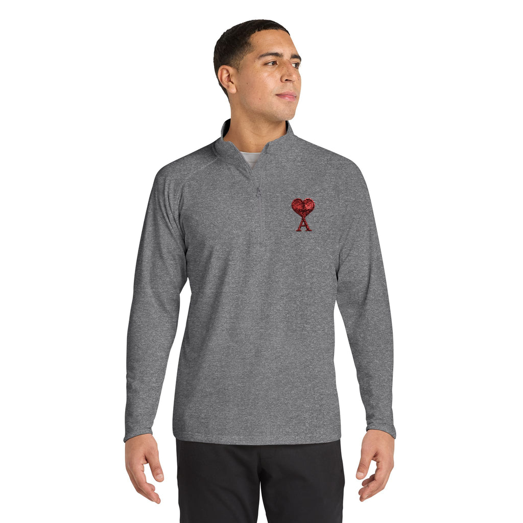 AMOUR Quarter-Zip Pullover