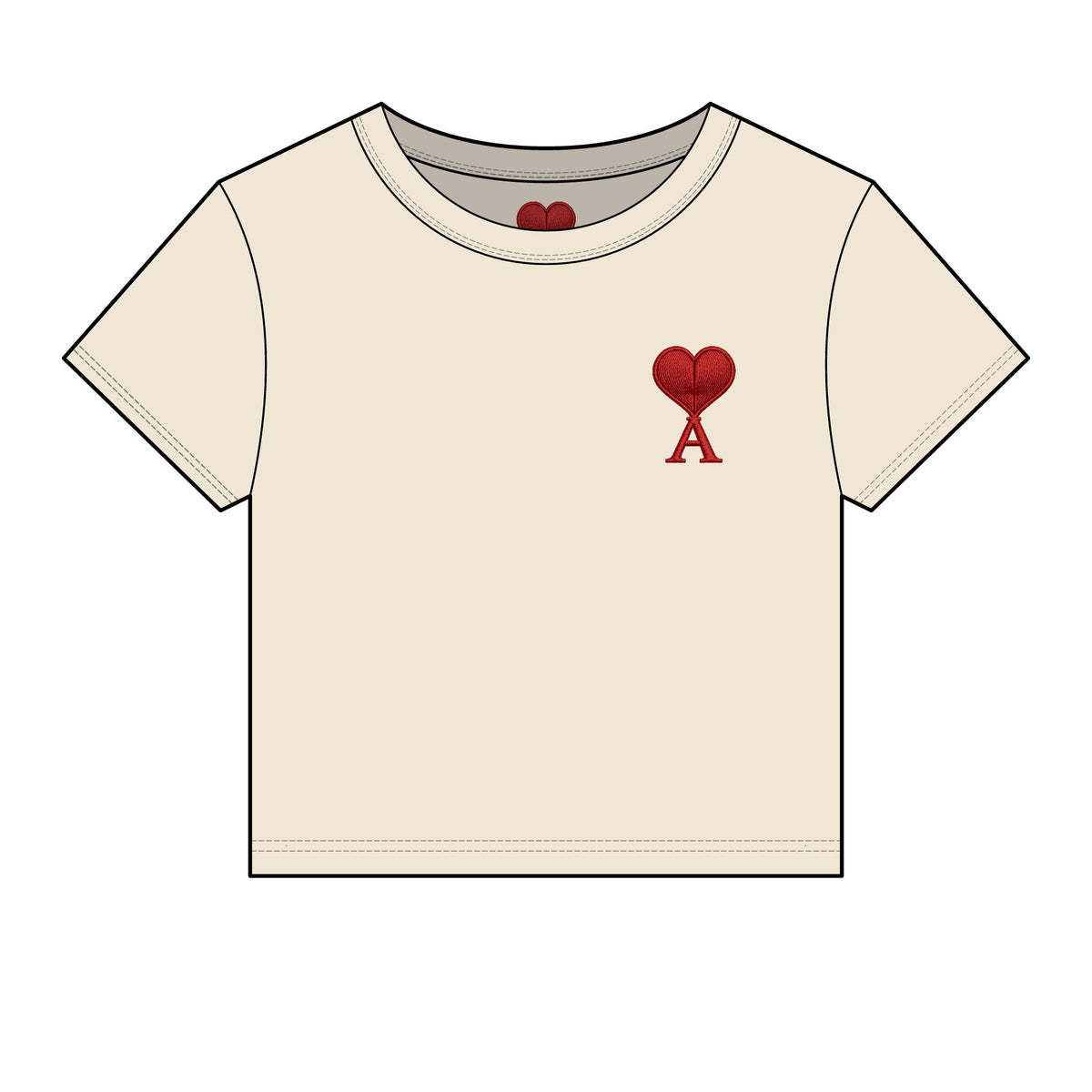 AMOUR WOMEN BABY TEE
