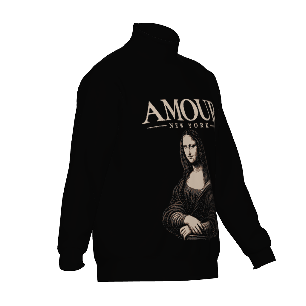 MONA LISA Unisex Turtle Neck Sweater