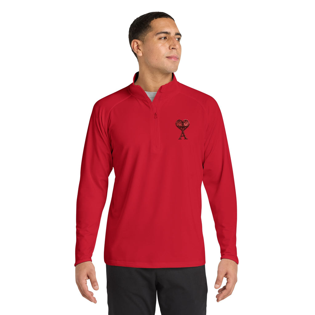 AMOUR Quarter-Zip Pullover