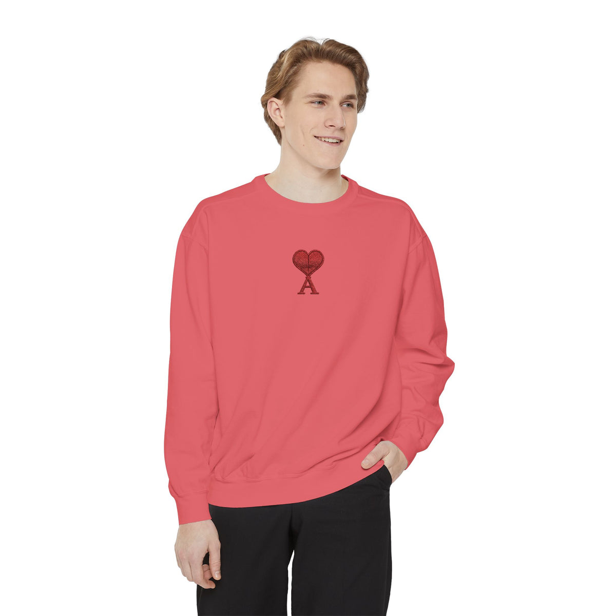 AMOUR crewneck sweater