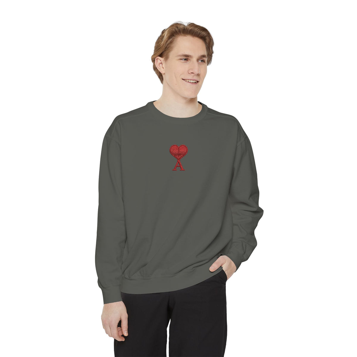 AMOUR crewneck sweater