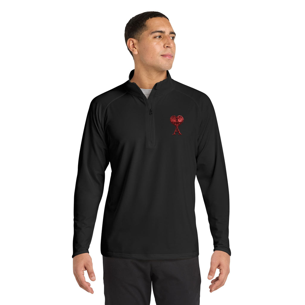 AMOUR Quarter-Zip Pullover