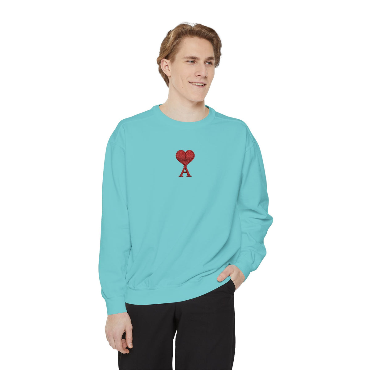 AMOUR crewneck sweater