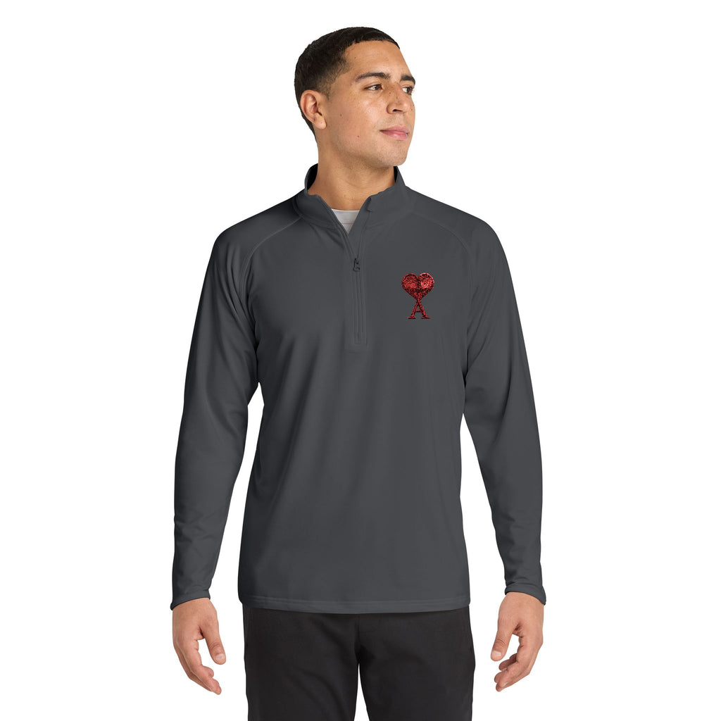 AMOUR Quarter-Zip Pullover