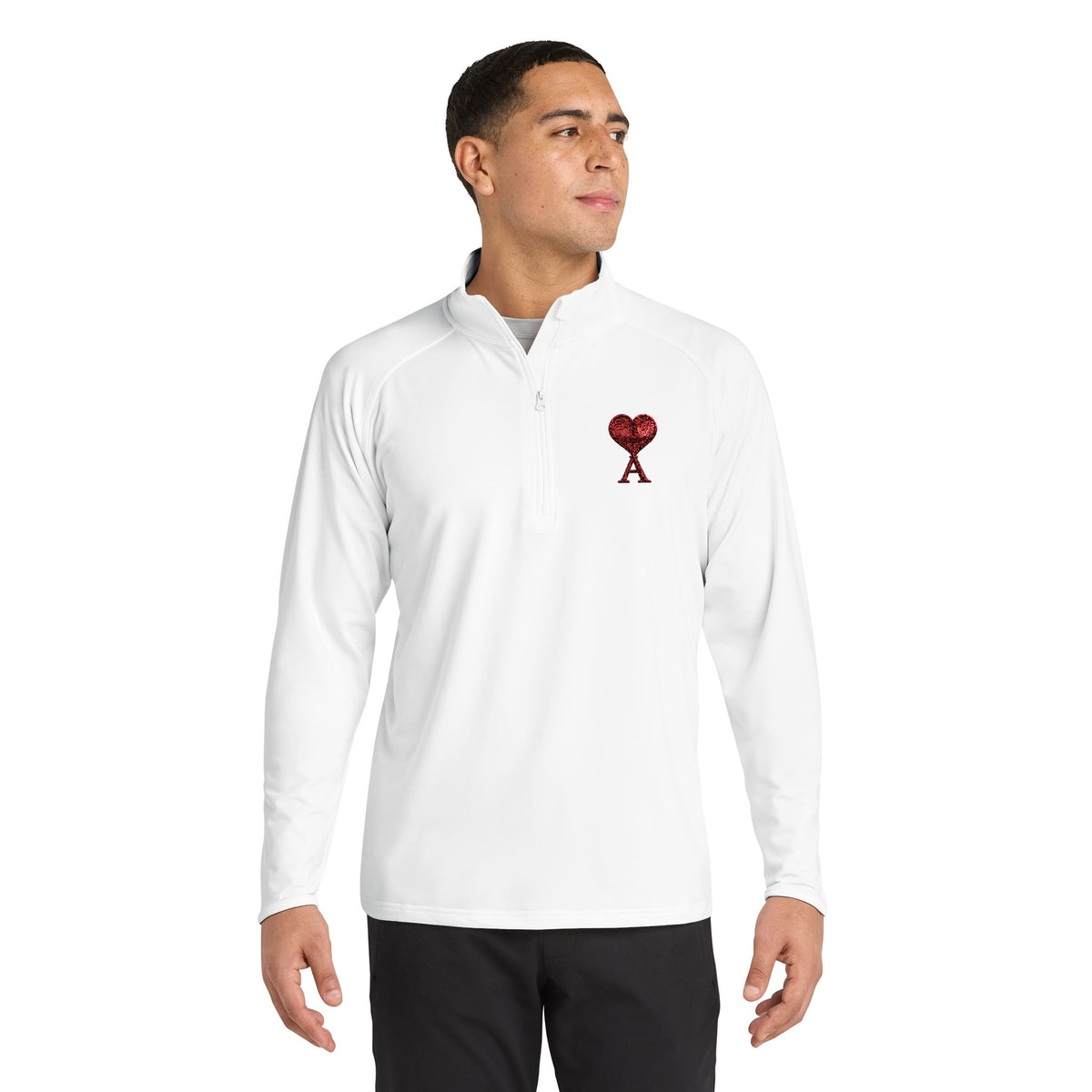 AMOUR Quarter-Zip Pullover