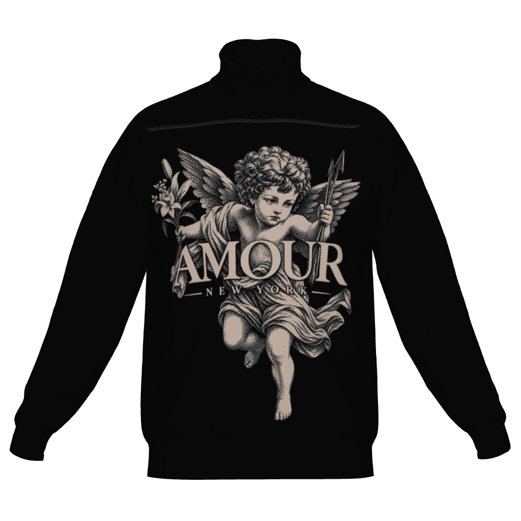 Cupid Unisex Turtle Neck Sweater