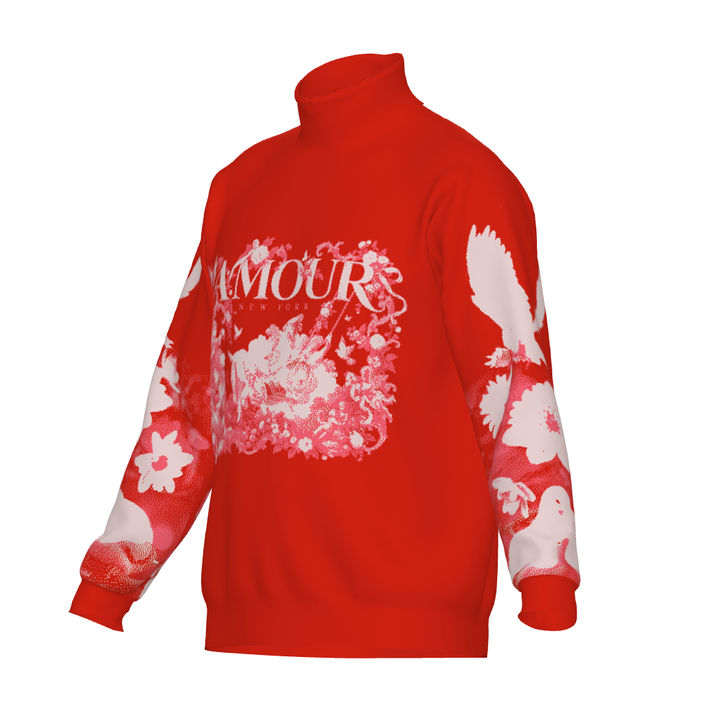The Swing Unisex Turtle Neck Sweater