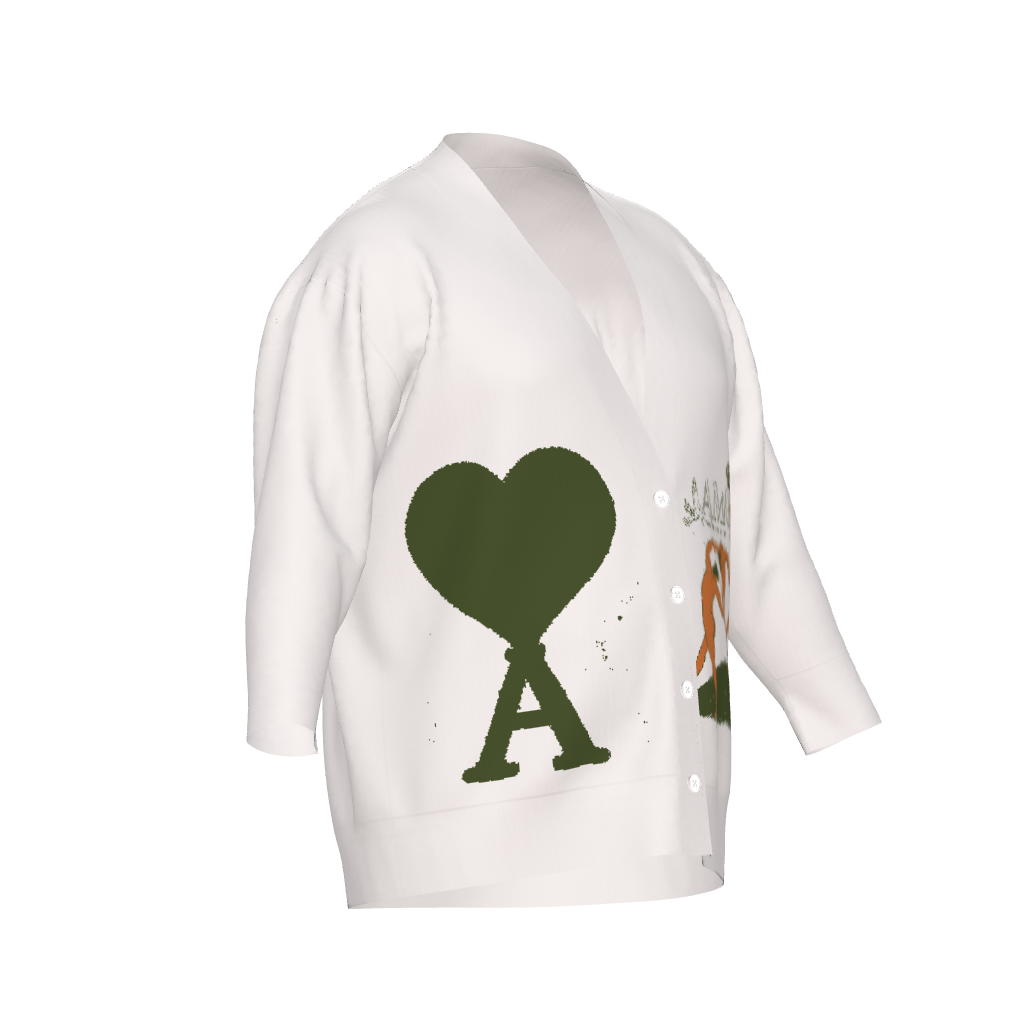 THE DANCE Unisex Plus Size Cardigan