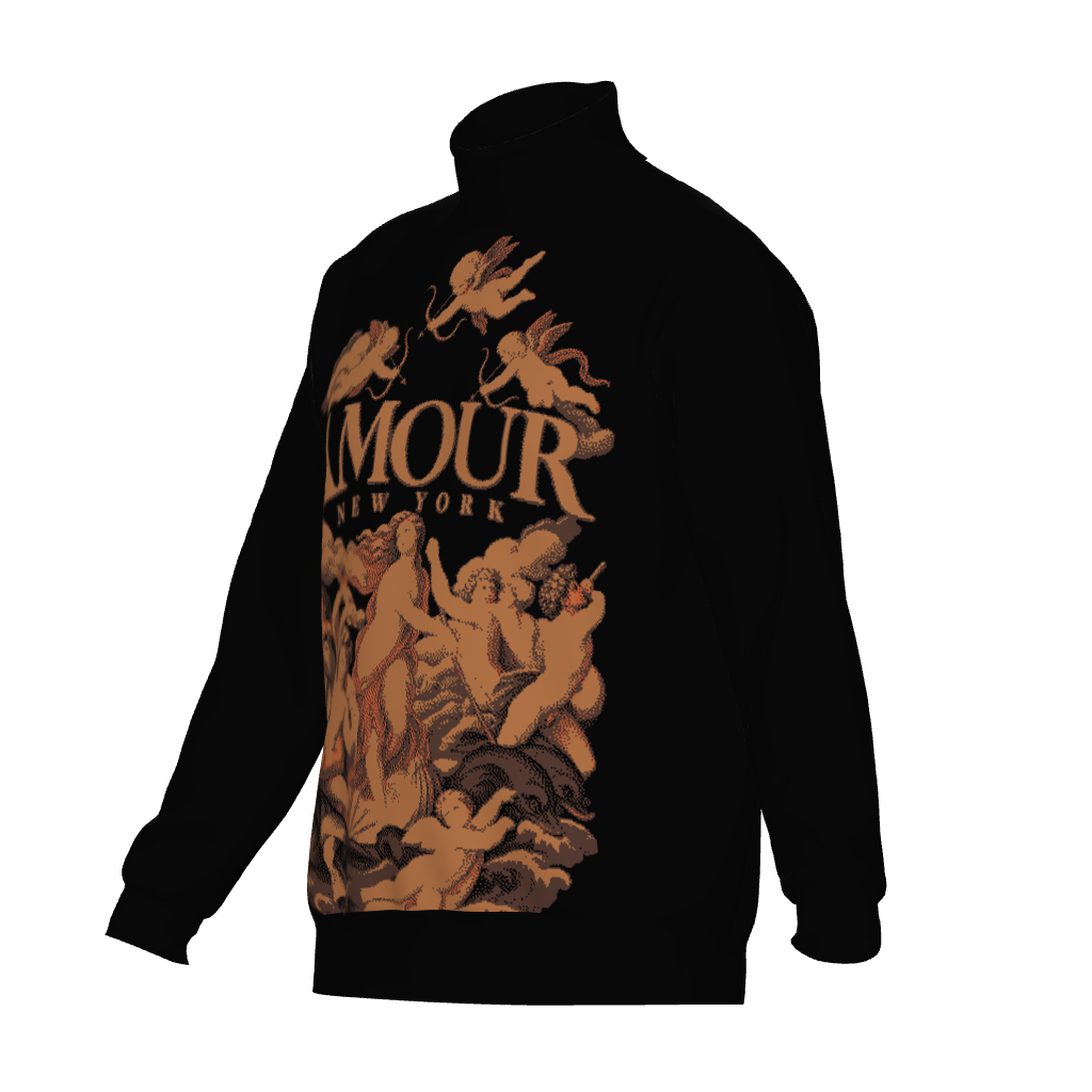 The Triumph of Galatea by Raphael Unisex Turtle Neck Sweater