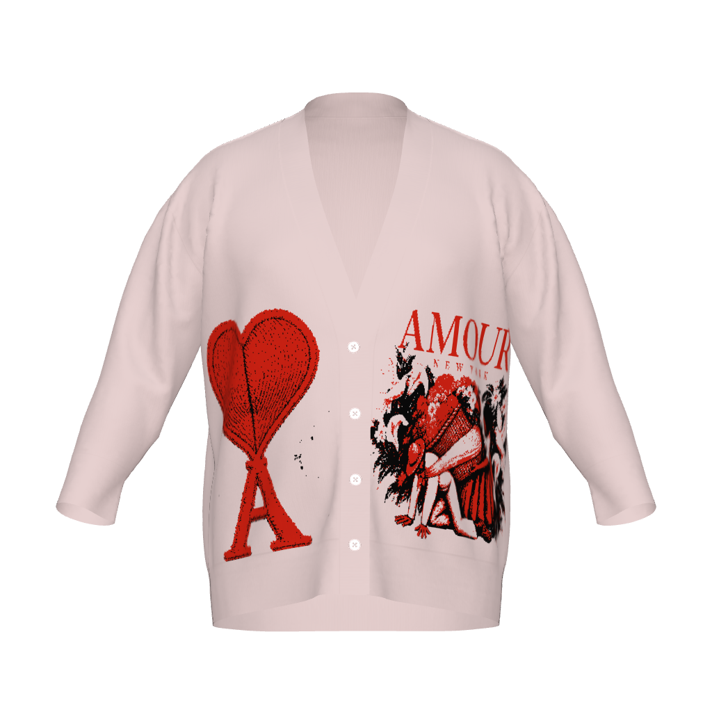 THE FLOWER CARRIER Unisex Plus Size Cardigan