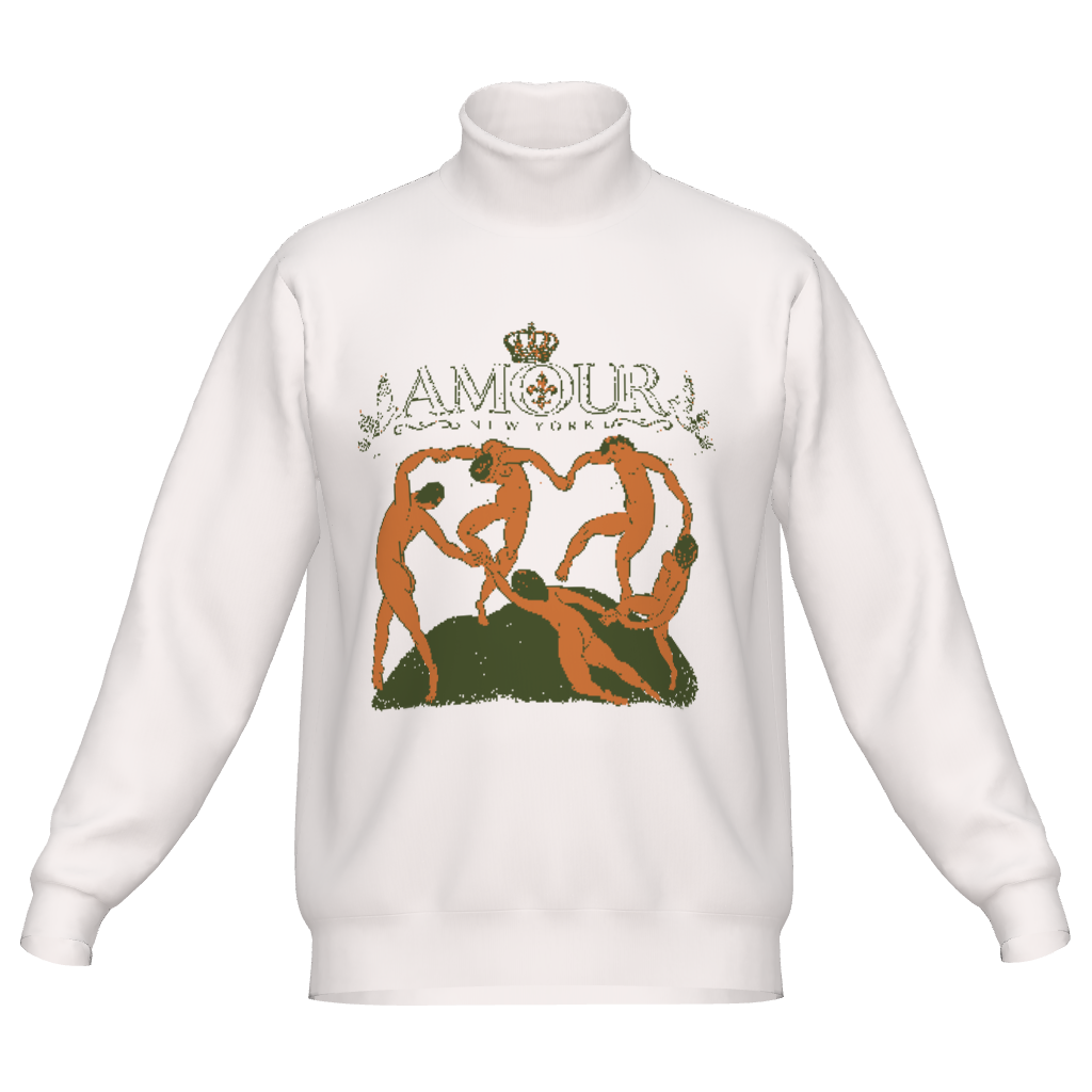 the dance Unisex Turtle Neck Sweater