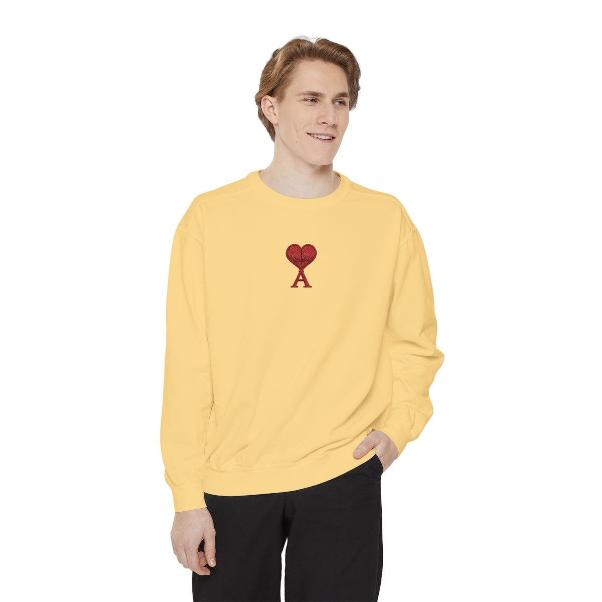 AMOUR crewneck sweater