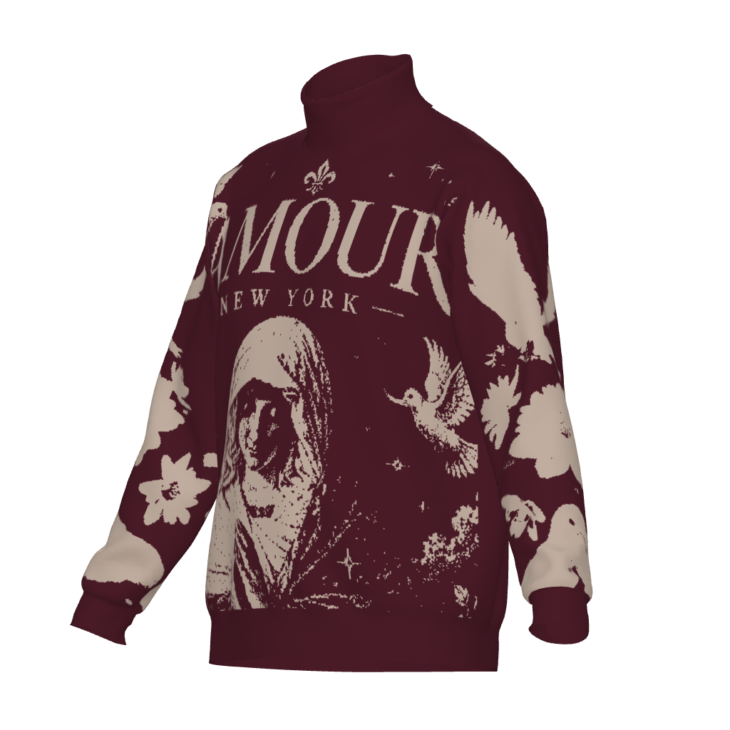 Nicole Unisex Turtle Neck Sweater