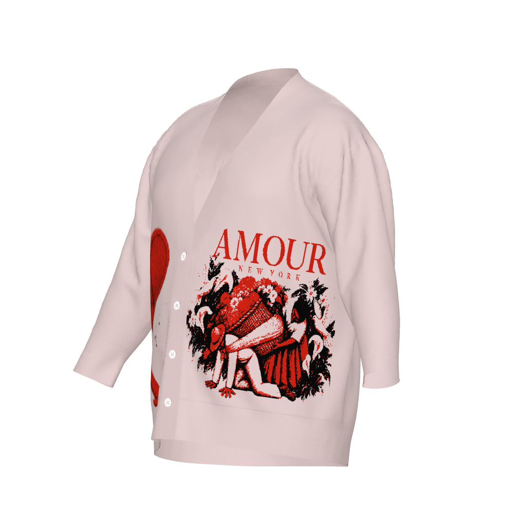 THE FLOWER CARRIER Unisex Plus Size Cardigan
