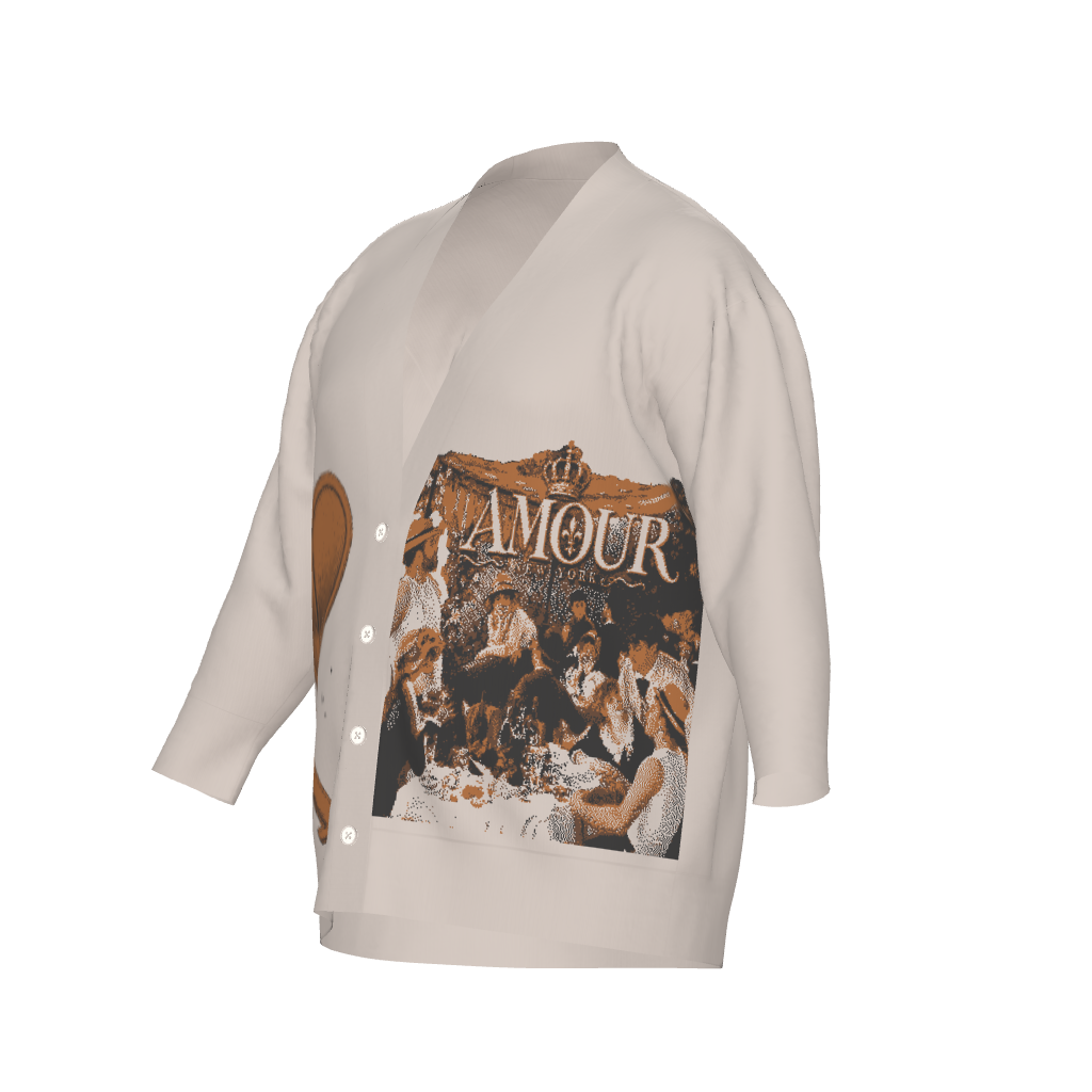 Luncheon on the Boating Party Unisex Plus Size Cardigan