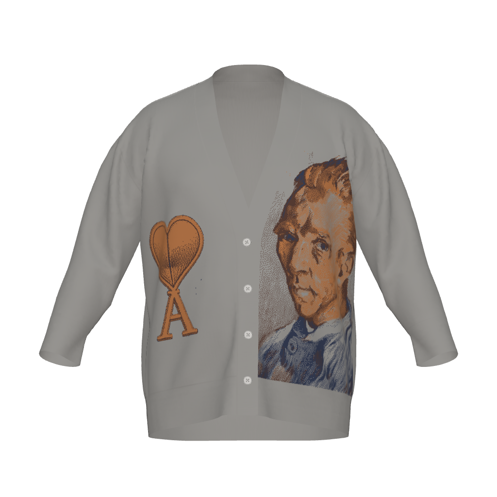 van gogh Unisex Plus Size Cardigan