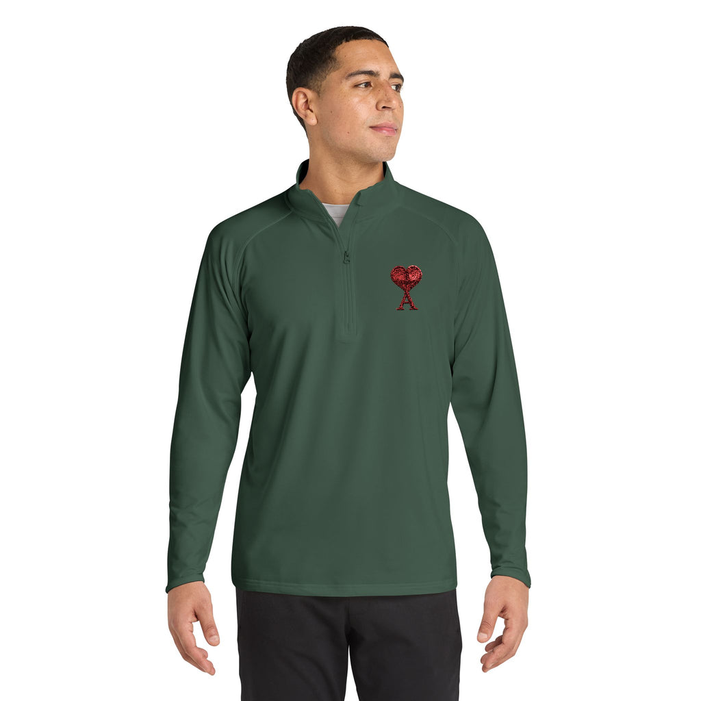 AMOUR Quarter-Zip Pullover