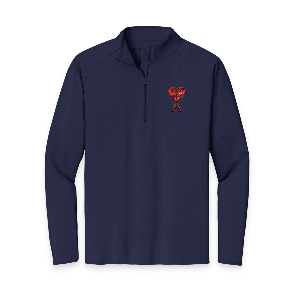 AMOUR Quarter-Zip Pullover