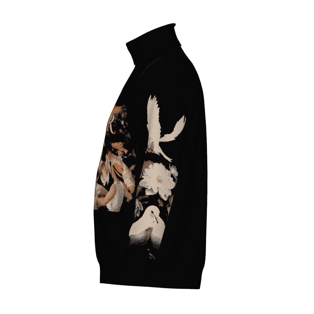 luncheon the bloating part Unisex Turtle Neck Sweater