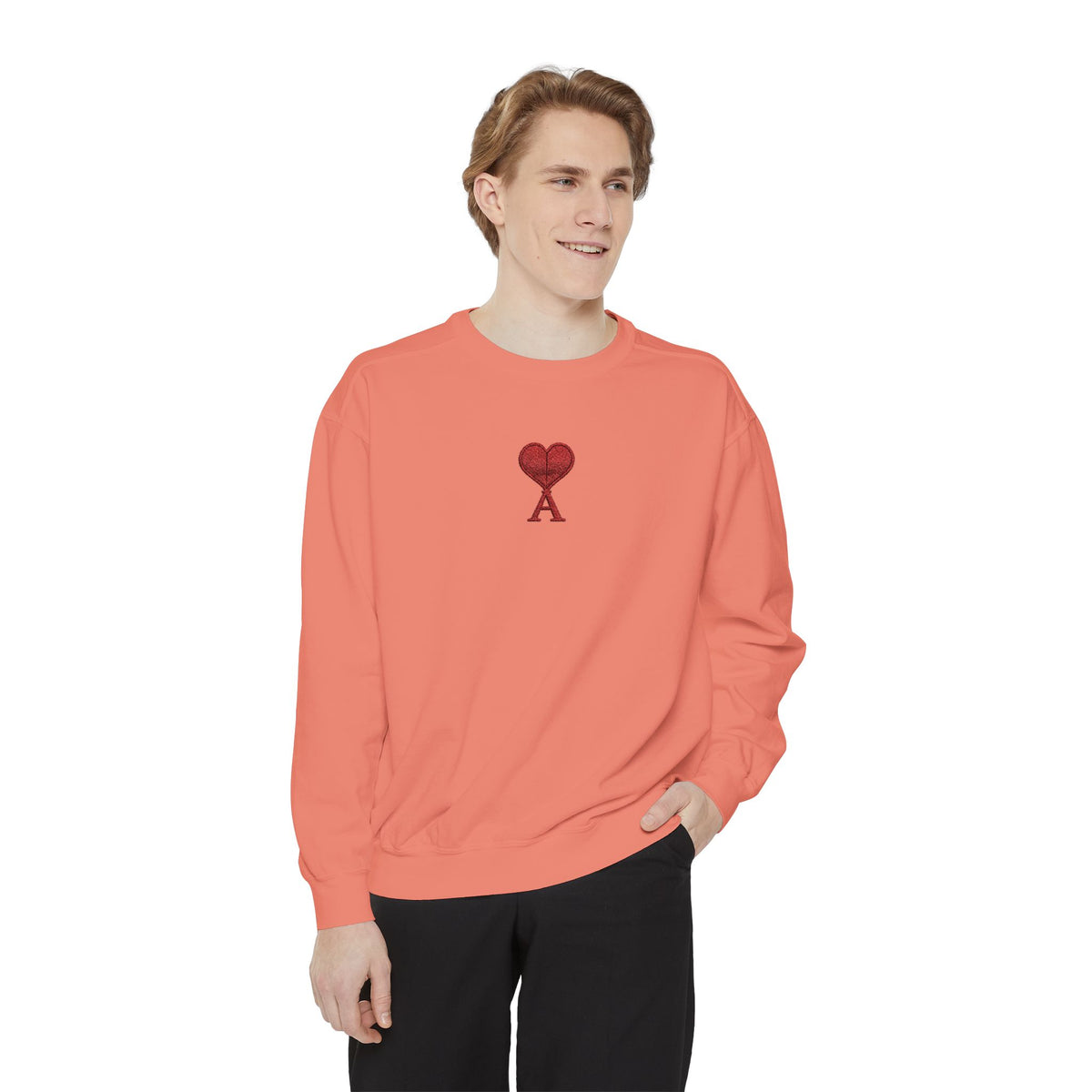 AMOUR crewneck sweater