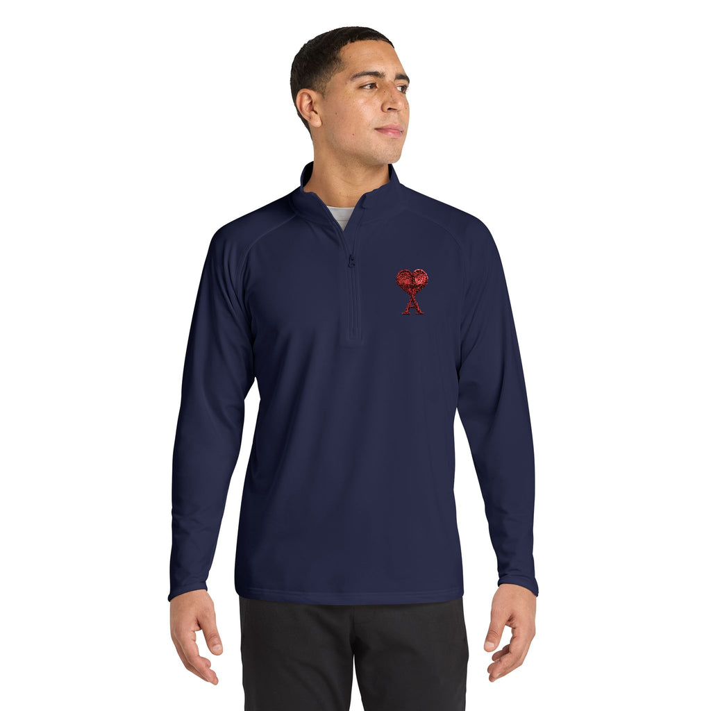 AMOUR Quarter-Zip Pullover