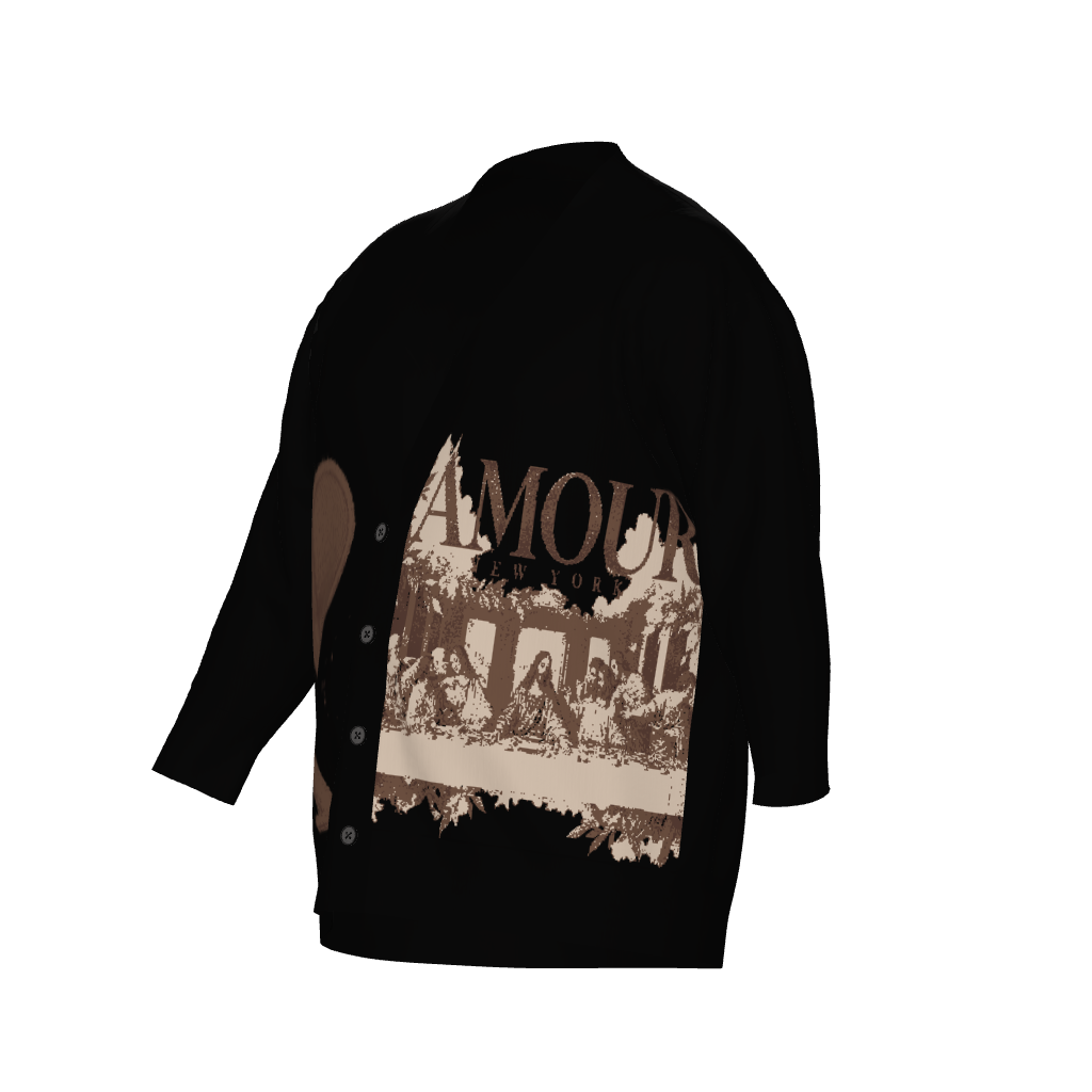 THE LAST SUPPER Unisex Plus Size Cardigan