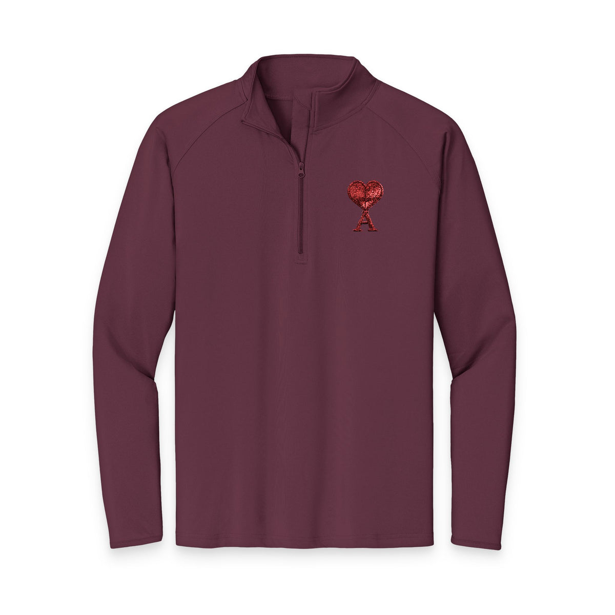 AMOUR Quarter-Zip Pullover
