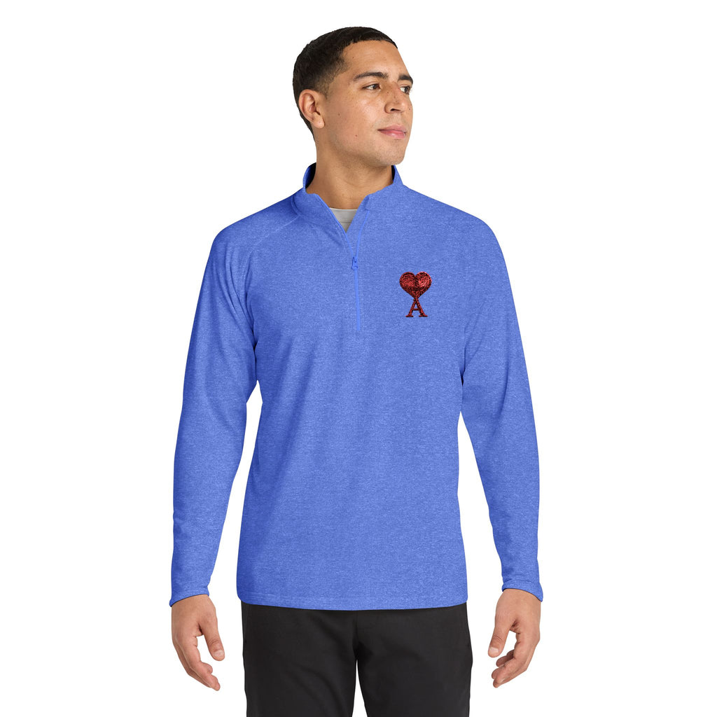 AMOUR Quarter-Zip Pullover