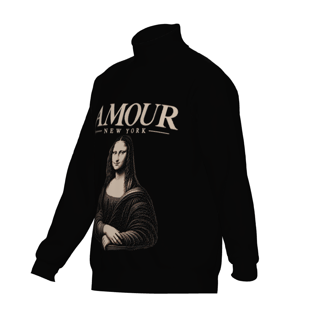 MONA LISA Unisex Turtle Neck Sweater