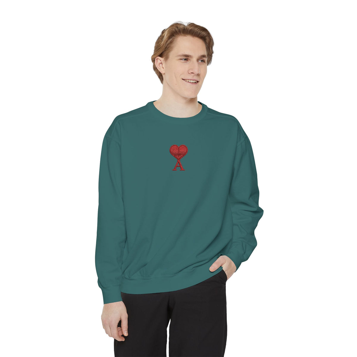 AMOUR crewneck sweater