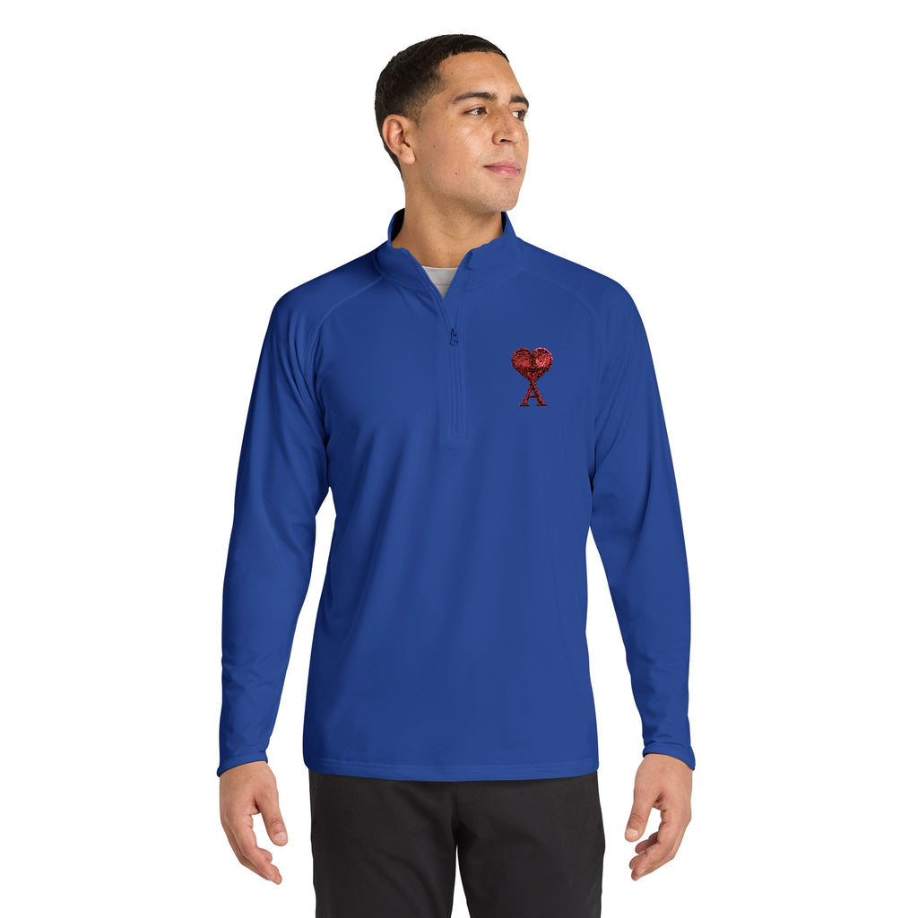AMOUR Quarter-Zip Pullover