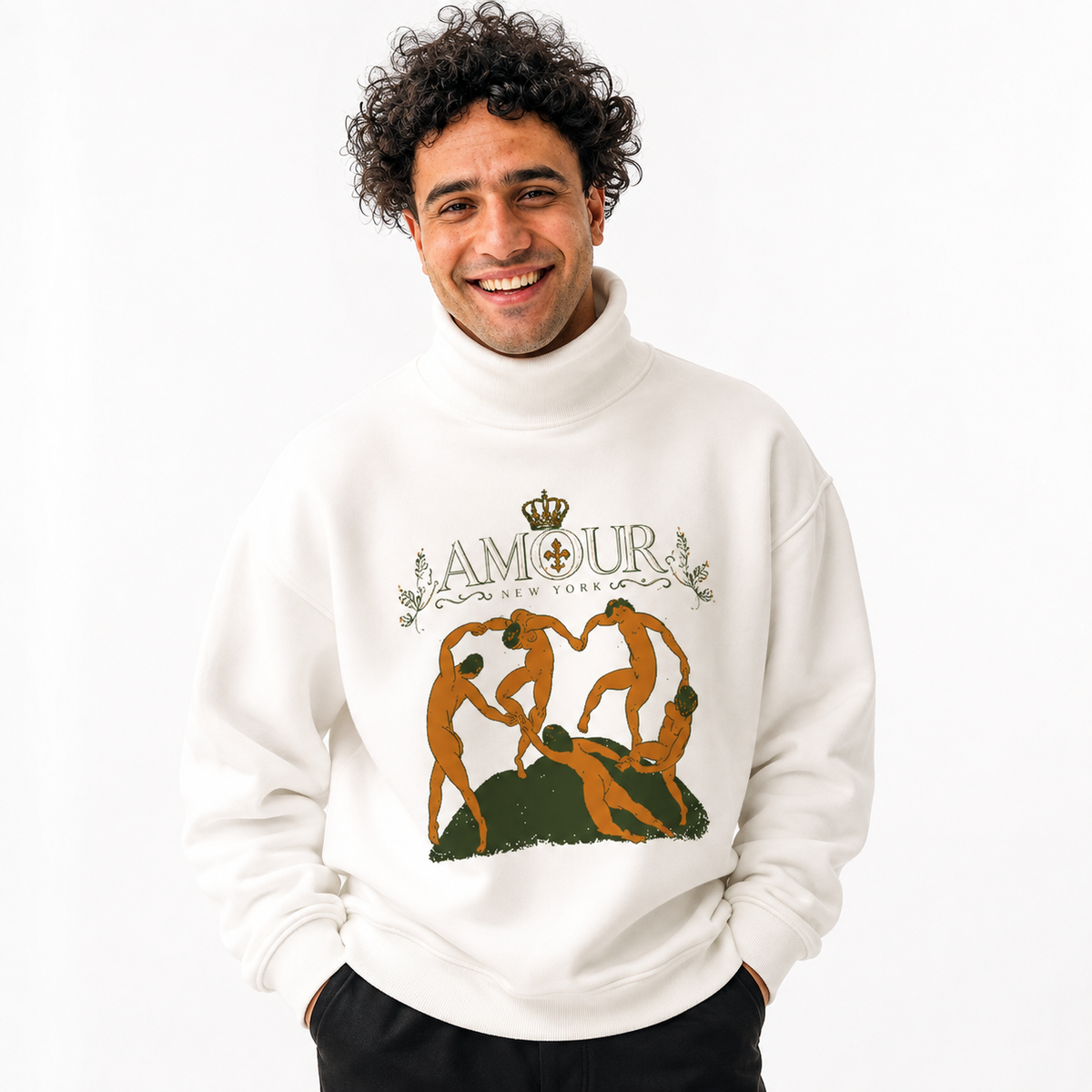 the dance Unisex Turtle Neck Sweater