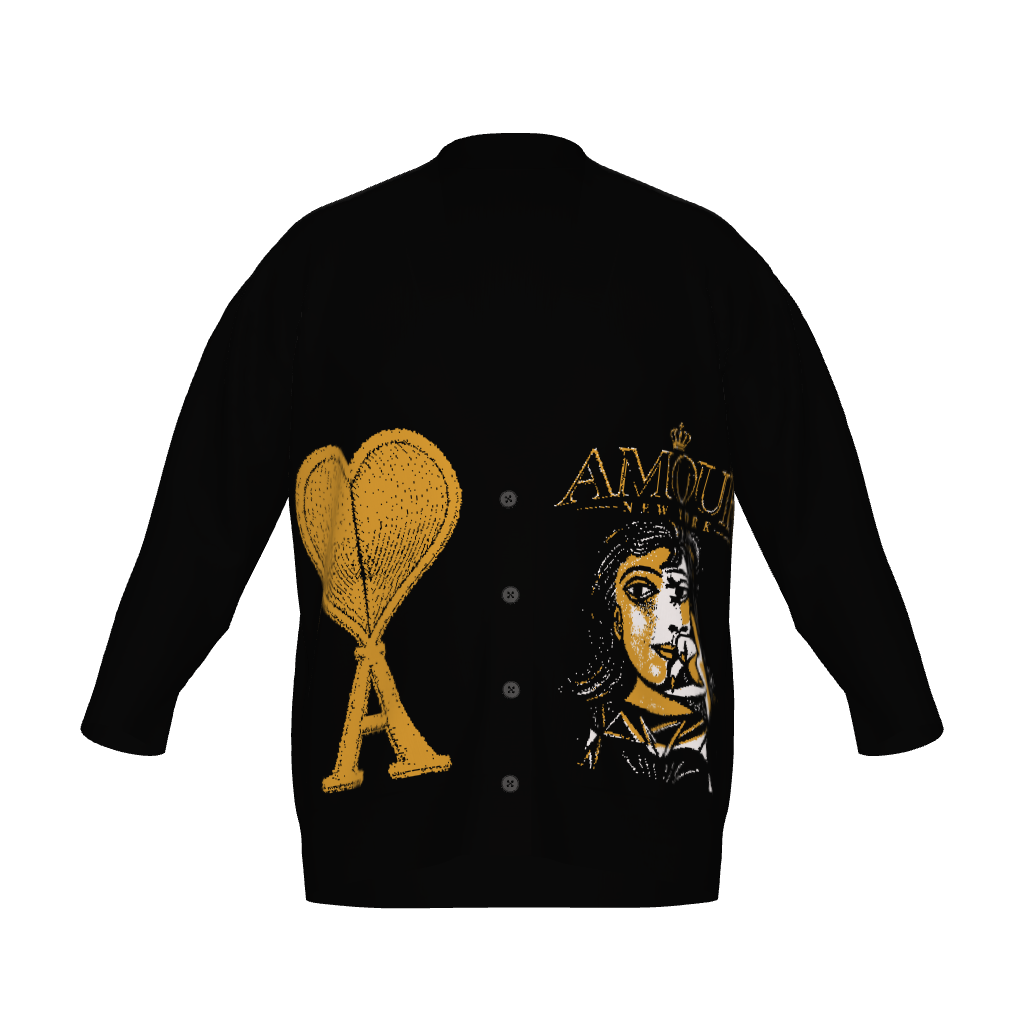 DORA MAAR Unisex Plus Size Cardigan