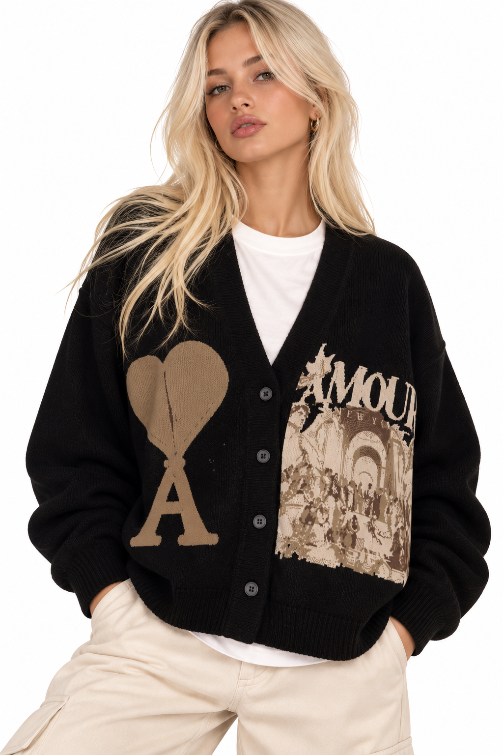SCHOOL OF ATHENS Unisex Plus Size Cardigan
