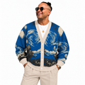 VAN GOGH Unisex Plus Size Cardigan