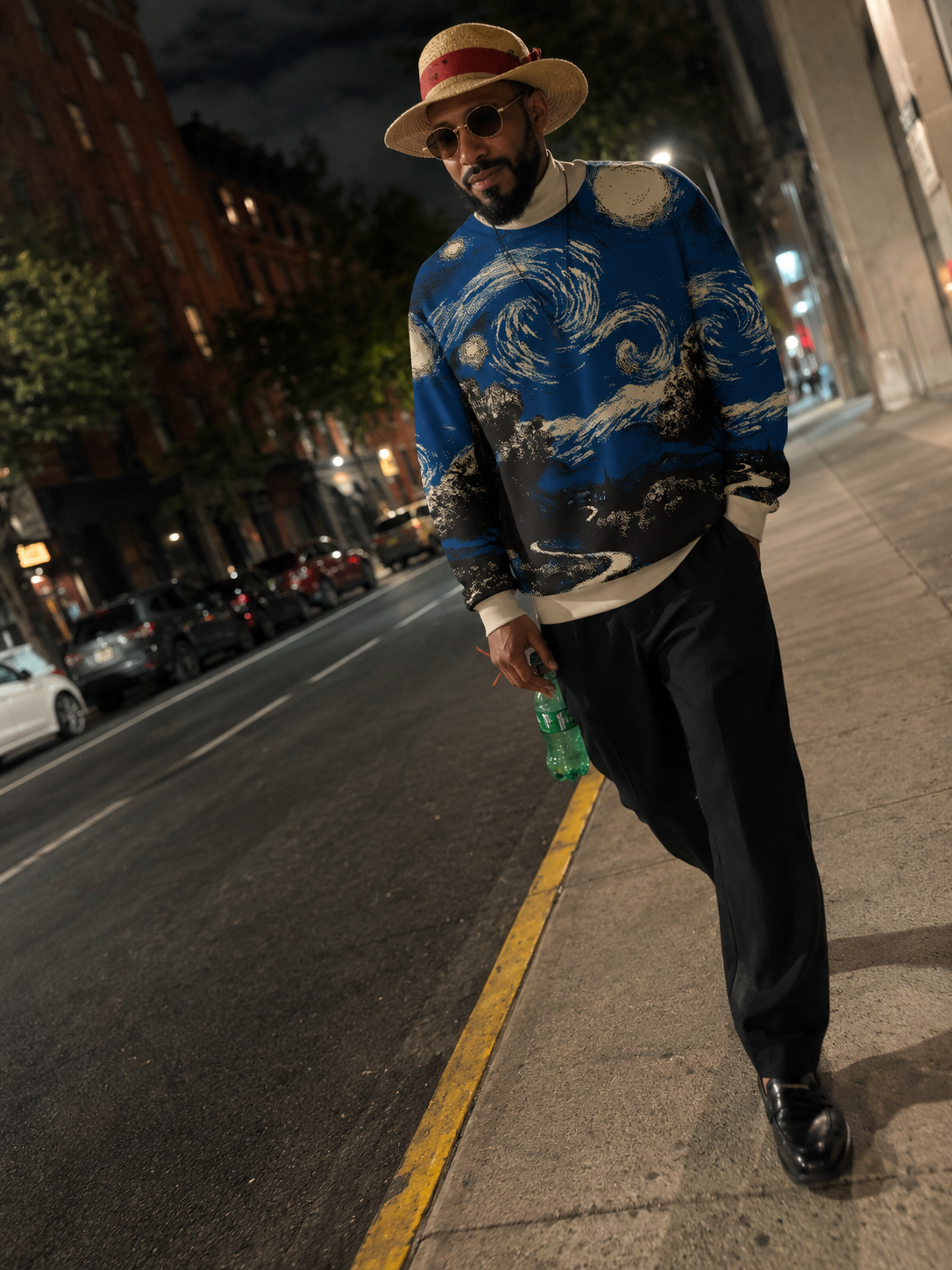 Van Gogh Unisex Turtle Neck Sweater