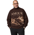 MICHEAL ANGELO Unisex Turtle Neck Sweater