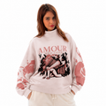 The Flower Carrier Unisex Turtle Neck Sweater