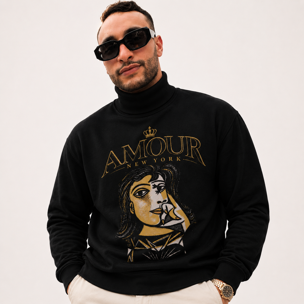 Dora Maar Unisex Turtle Neck Sweater