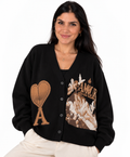 THE SLEEPERS Unisex Plus Size Cardigan