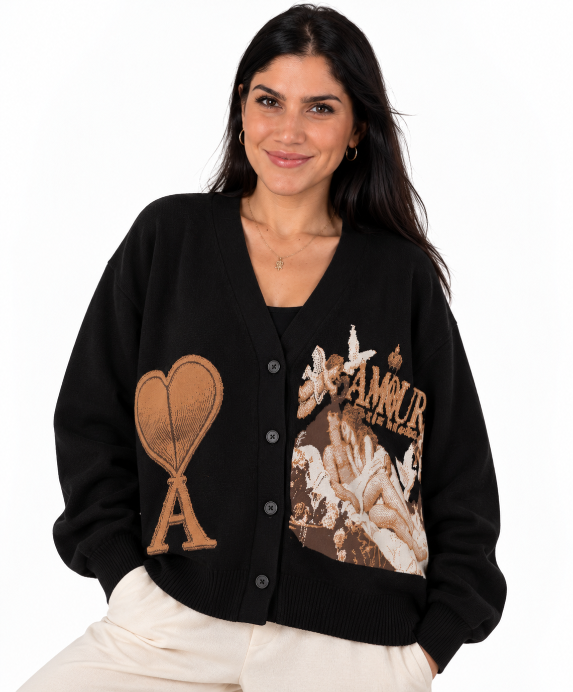 THE SLEEPERS Unisex Plus Size Cardigan