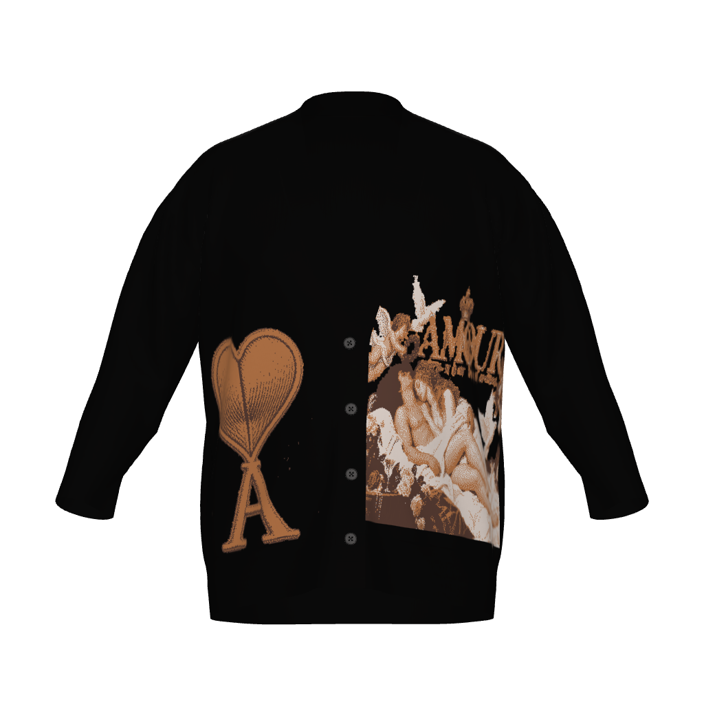 THE SLEEPERS Unisex Plus Size Cardigan