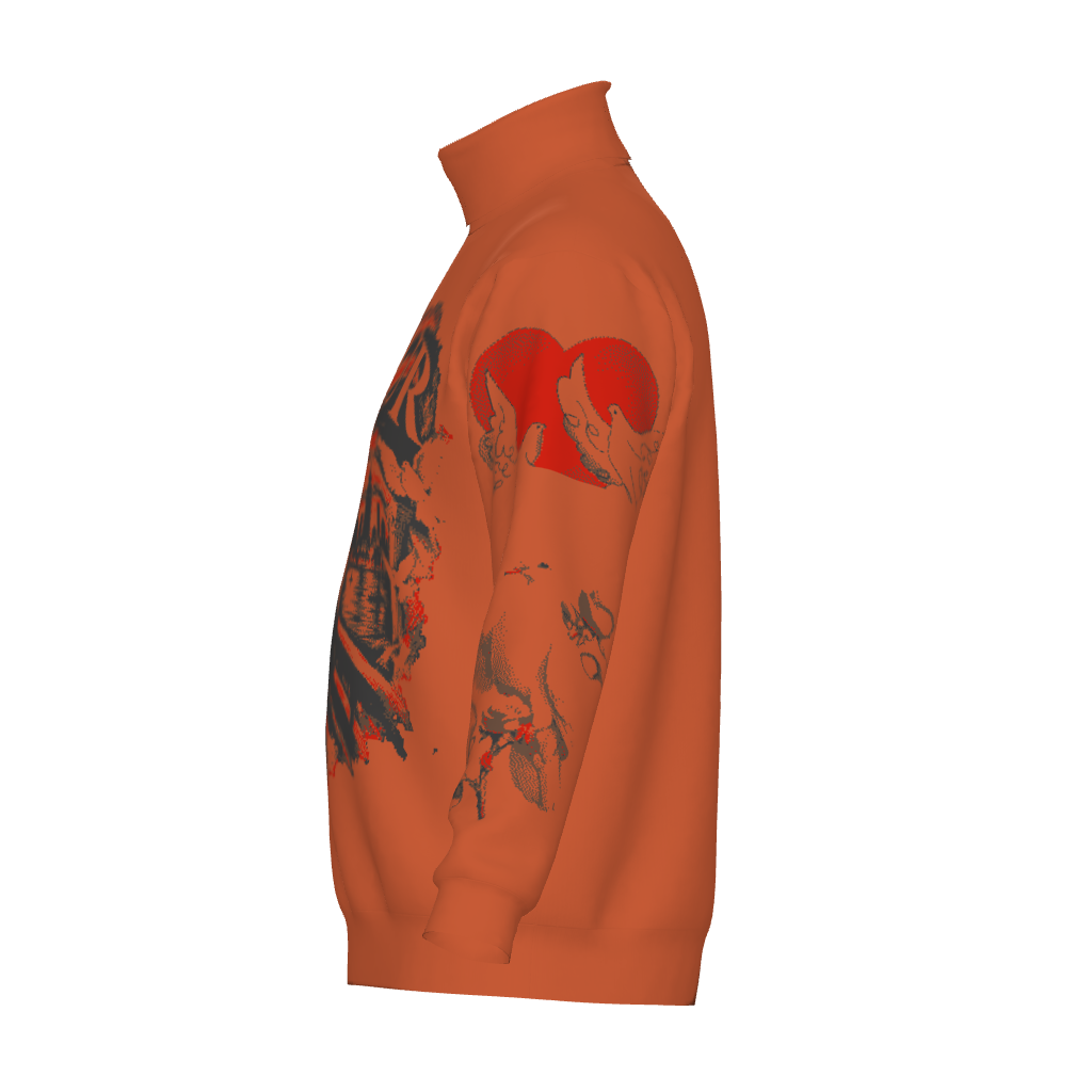 The Scream Unisex Turtle Neck Sweater