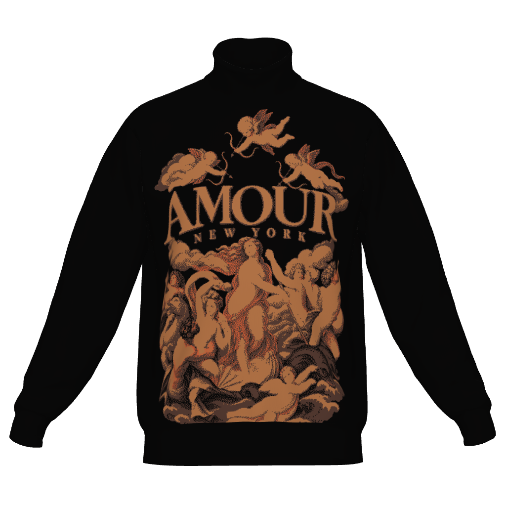 The Triumph of Galatea by Raphael Unisex Turtle Neck Sweater